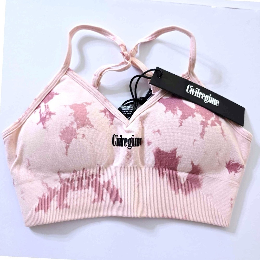 Civil Regime Blush Pink Reaper Kelly Seamless Bra Size‎ X-Small